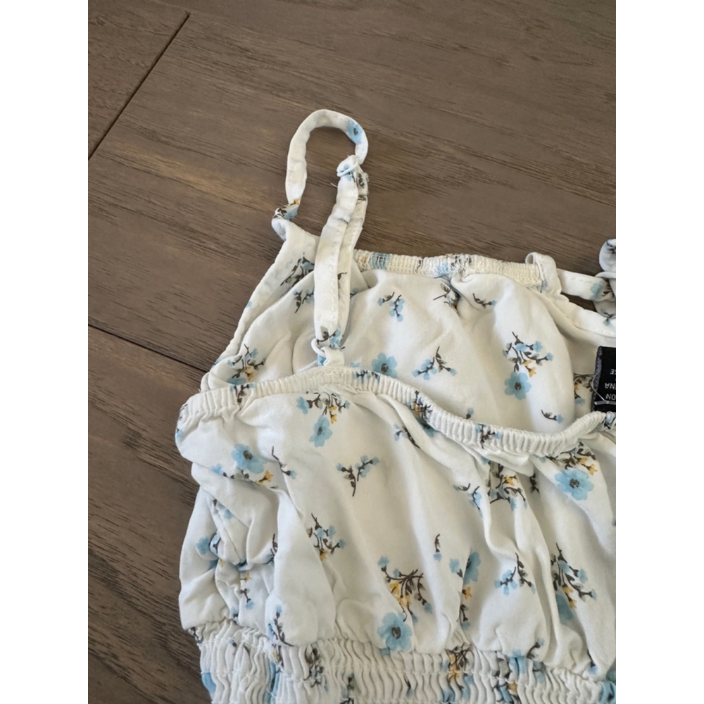 Rue 21 Floral Print Ruffle Tank Mini Dress - Picture 8 of 8